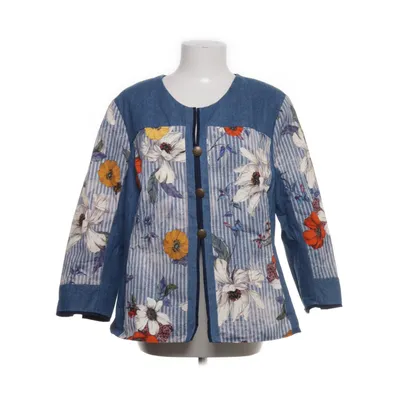 Blazer (Blauw, Meerkleurig) van Kriss Sweden Katoen, Elastaan, Polyester