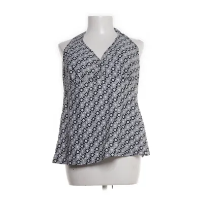 Halterneck top (Sort, Hvid, Grå) fra Cecilia Classics Elastan, Polyamid, Polyester