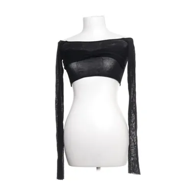 Crop top (Svart) från FB Sister Knitwear Viskos