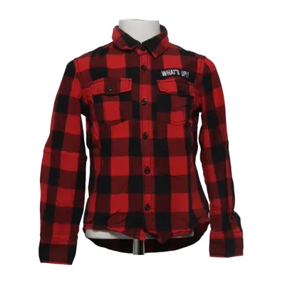 Shirt (Red, Black) from Dopo Dopo Boys Cotton