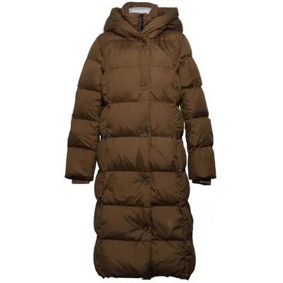 Vinterfrakke (Brun) fra Comma Polyester