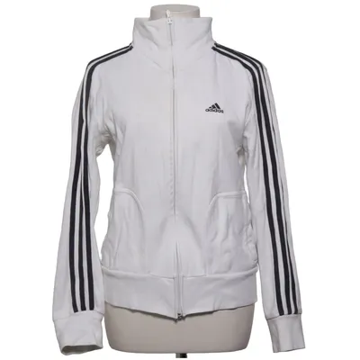 Trainingsjacke (Weiß) von Adidas Bio-Baumwolle