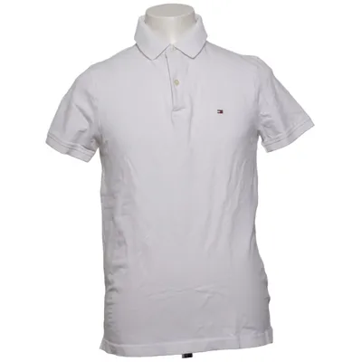 Polo (Blanc) de Tommy Hilfiger Coton, Élasthane