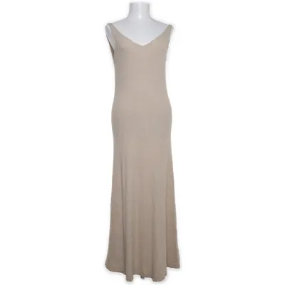 Jurk (Beige) van H&M Premium Quality Polyamide, Zijde, Viscose