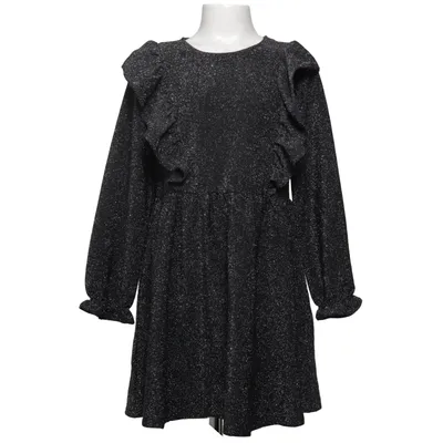 Kleid (Grau, Silber) von Vertbaudet Elasthan, Metallfaser, Polyester, Viskose