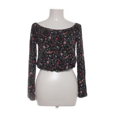 Crop top (Noir, Multicolore) de H&M Coachella Élasthane, Viscose