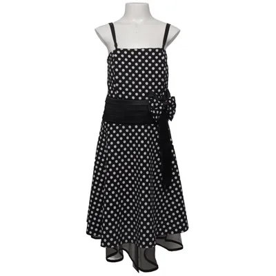 Cocktail dress (Black, White) from Made in italy Elastane, Polyester