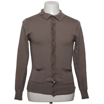 Strickjacke (Beige) von John Henric Merinowolle