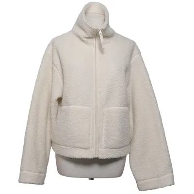Fleece jacket (White) from H&M Polyester
