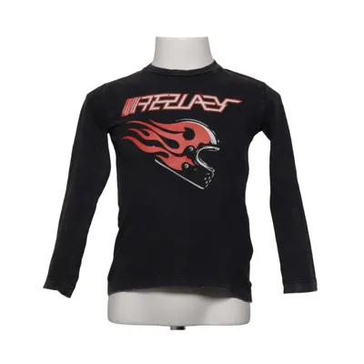 Lange mouwen shirt (Zwart, Meerkleurig) van Replay Katoen