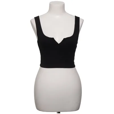 Crop top (Svart) från Garage Bomull, Elastan, Viskos
