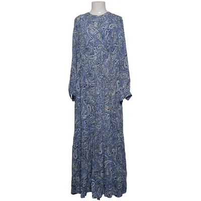 Maxi jurk (Blauw, Wit, Zwart) van Jonas Nielsen Viscose