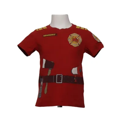 T-shirt (Red, Multicolored) from Åhléns Kids Cotton