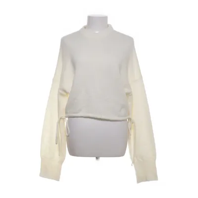 Pull-over (Blanc) de Anika Teller x NA-KD Acrylique, Élasthane, Polyester