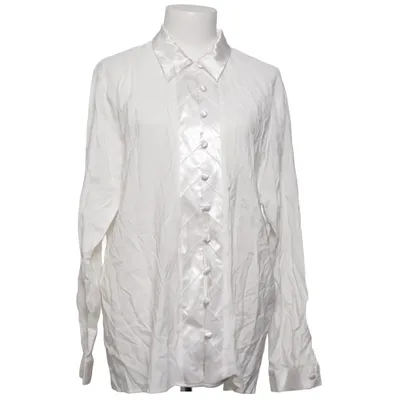 Shirt (White) from Choise by Danwear Polyamide, Polyester, Viscose