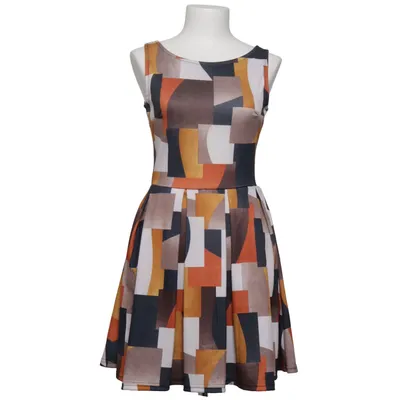 Dress (Brown, Orange, Multicolored) from Evita Elastane, Polyester