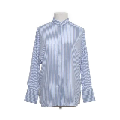 Skjorta (Blå, Vit) från Mango Basics Polyester