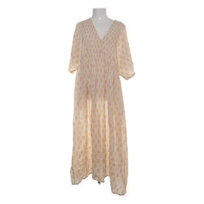 Maxi dress (Beige, Pink, Yellow, Multicolored) from Zara