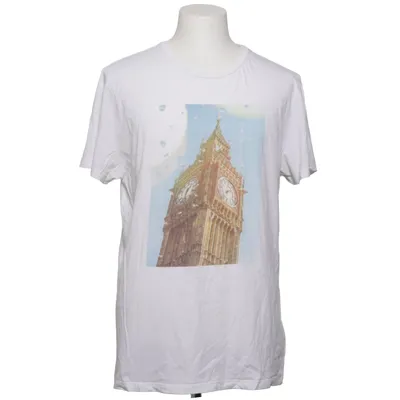 T-shirt (White, Multicolored) from Hugo Boss Cotton