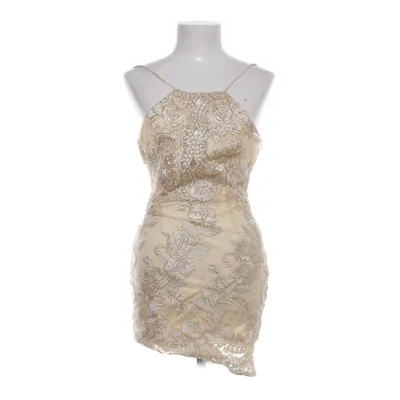 Cocktailkjole (Beige) fra Yoins Bomuld, Polyester