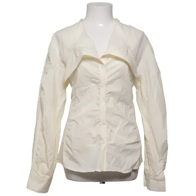 Blouse (Beige) from Hemi Blurr Cotton, Polyamide