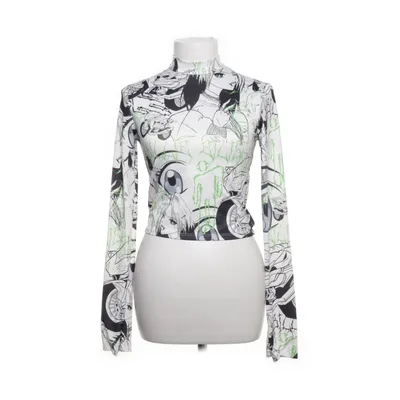 Lange mouwen shirt (Wit, Meerkleurig) van Bershka x Billie Eilish Elastaan, Polyester