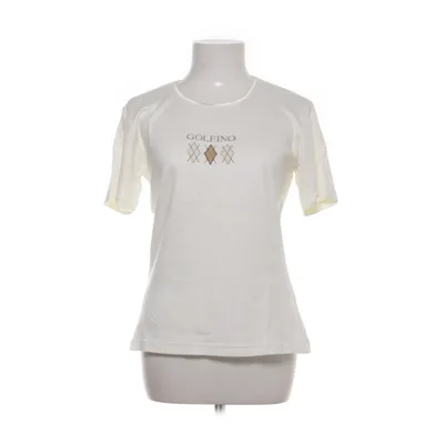 T-shirt (Wit) van Golfino Katoen, Viscose