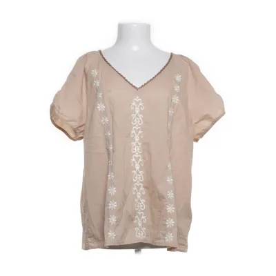 Blouse (Beige, Wit) van Odd Molly Organisch katoen