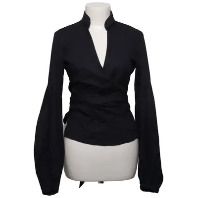 Omlottblus (Svart) från Chine Collection Bomull, Elastan