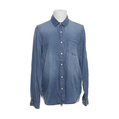Denim blouse (Blauw) van L.O.G.G by H&M Lyocell