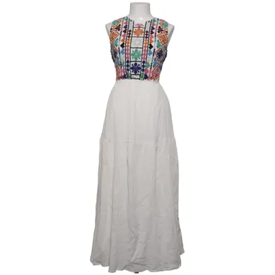 Robe longue (Blanc, Multicolore) de Desigual Coton, Modal