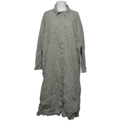 Skjortklänning (Grön) från H&M Bomull, Linne