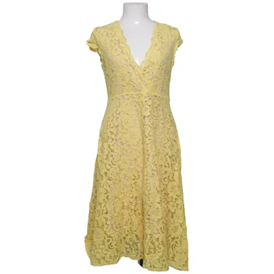 Jurk (Geel) van H&M Katoen, Polyamide, Viscose
