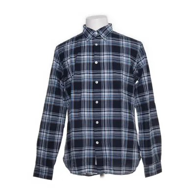 Button down shirt (Blue, White) from Woolrich Cotton