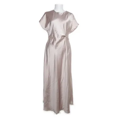Maxi jurk (Beige) van Zara Polyester, Elastaan