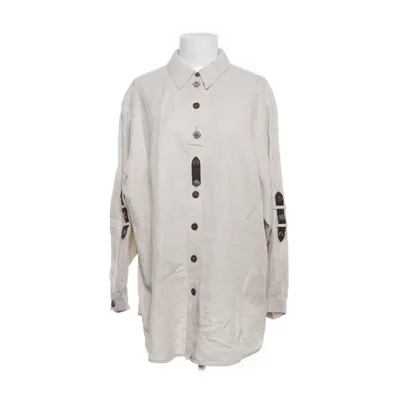 Shirt (Beige) from Meico Cotton, Linen