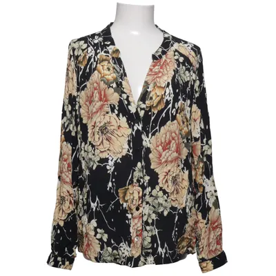 Blus (Svart, Flerfärgad) från RAVN Viskos