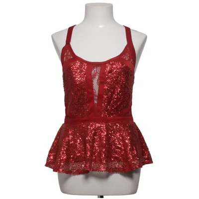 Peplumtopp (Röd) från Jeane Blush Polyester