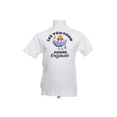 T-shirt (Hvid, Flerfarvet) fra Adidas Originals Bomuld