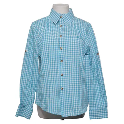 Chemise (Bleu, Blanc) de Trachten Coton