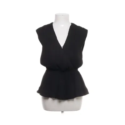 Peplumbluse (Sort) fra Designers Remix Charlotte Eskildsen Elastan, Polyester