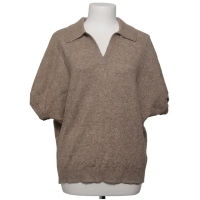 Tröja (C-Bas/ Cap Sleeve Polo Pull) från Costes Akryl, Elastan, Polyamid, Polyester, Ull