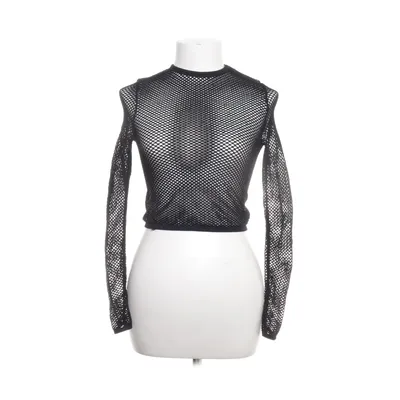 Top (Zwart) van Bershka Elastaan, Polyamide
