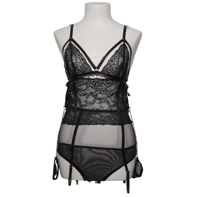Underwear set (Black) from Maison Close