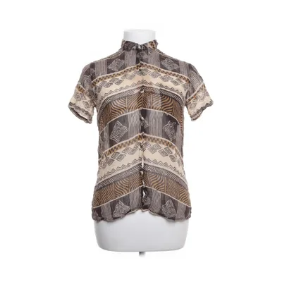 Korte mouwen shirt (Beige, Bruin) van Nais Katoen