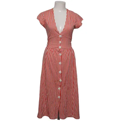 Jurk (Rood, Wit) van Zara