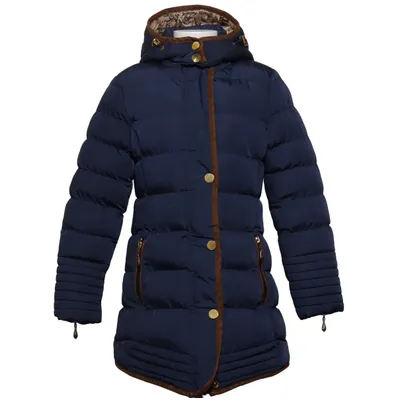 Winterjas (Blauw) van H Collection Polyamide, Polyester