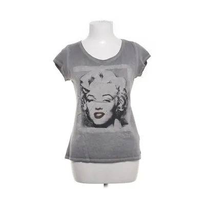 Top (Gray, Multicolored) from Andy Warhol by Pepe Jeans Cotton