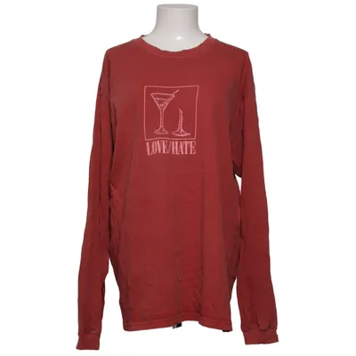 Langærmet t-shirt (Rød) fra Vailent Pure Bomuld