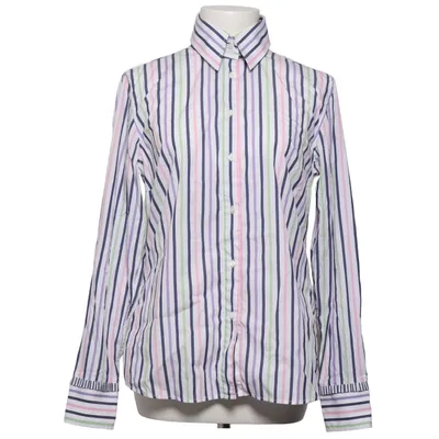Shirt (White, Blue, Multicolored) from GANT Cotton, Elastane, Polyamide